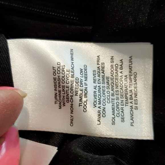 Jones Studio- Womens Black Twist front Sleeveless Midi Dress Size 10 - Picture 6 of 6